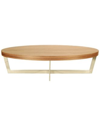 Pangea Home Oyster Coffee Table Walnut