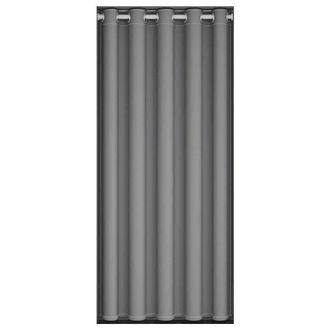 OEM Rideau Occultant - Aislamiento T&eacute;rmico - Para Ventana O Puerta De Sal&oacute;n - 140 X 240 Cm - Gris Plata