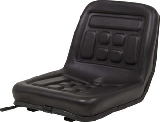 vidaXL Asiento De Tractor Universal Negro Vidaxl