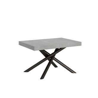 Itamoby Itamoby - Tavolo pesaro Allungabile In Legno Per Sala Da Pranzo -allungabile Fino A 234 Cm / Cemento