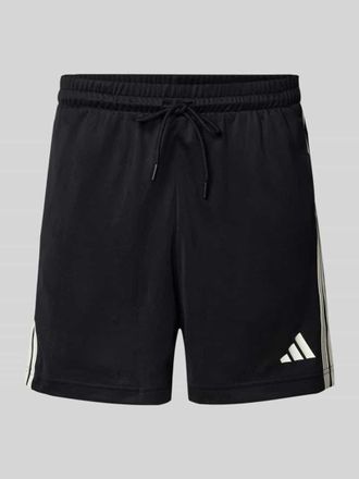 adidas Shorts mit elastischem Bund und Tunnelzug in Black, Gr&ouml;&szlig;e L