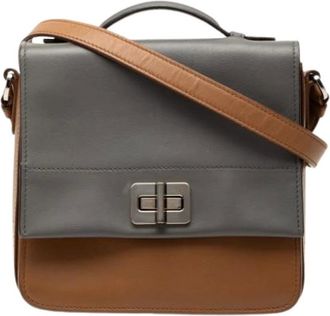 Prada Pre-owned Cross Body Bags, female, Brown, Size: ONE SIZE Pre-owned Vintage Cross Body Bag