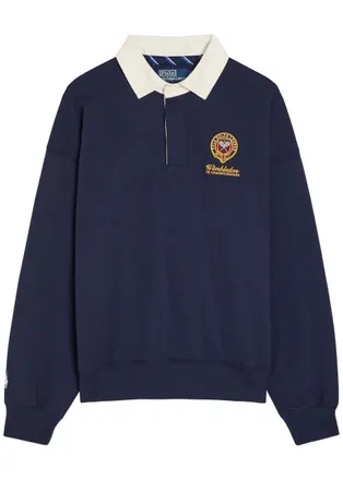 Polo Ralph Lauren Embroidered Cotton Rugby top - Multicoloured - S (UK8-10 / S)