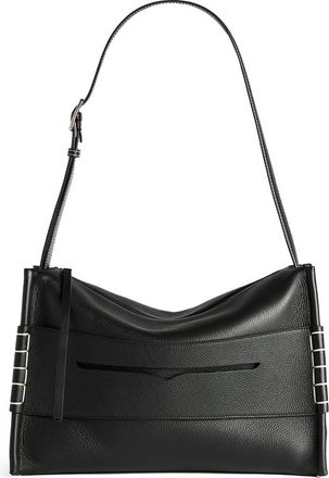 J.W.Anderson Loafer Suede Messenger Bag in Black at Nordstrom