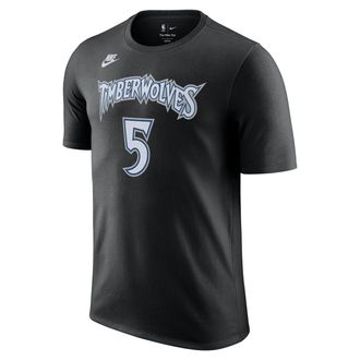 Nike Minnesota Timberwolves Hardwood Classics Essentials Nike Mens NBA T-Shirt in Black | HV5701-010