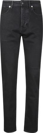 Stone Island J100007 Slim Jeans - Heren - Slim Fit Jeans - Zwart - W33 - Katoen - Jeans