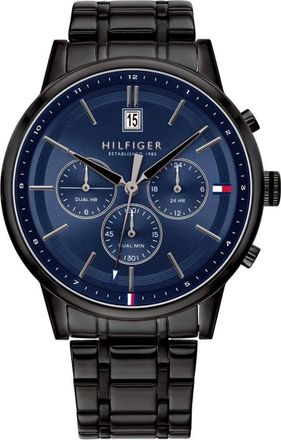 Tommy Hilfiger Accessoires, Heren, Zwart, ONE Size, Kyle Horloge