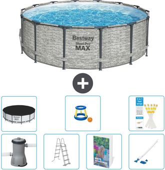 Bestway Piscina Bestway Steel Pro Max Redonda - 427x122 Cm - 8-piezas S590
