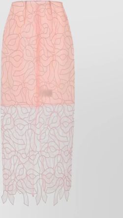 Cecilie Bahnsen high-waisted organza skirt