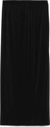 Wardrobe.NYC Gonna midi semi trasparente - Nero
