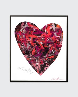 RFA Fine Art Always Start With Heart Wall Art on Canvas