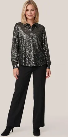 Mart Visser Cerise Blouse Donker Metallic
