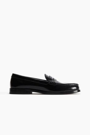 H&M Loafer aus Leder - Schwarz