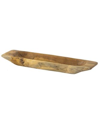 A&B Home Rectangular Teak Tray