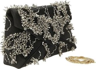 Dries Van Noten Clutches - Fabric And Leather Pouch - Gr. unisize - in Schwarz - für Damen