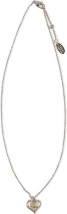 Vivienne Westwood heart-charm necklace - Silver