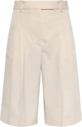 By Malene Birger Cymbaria High-Waist Shorts - female - By Malene Birger - Bermudas - White - M - Shorts