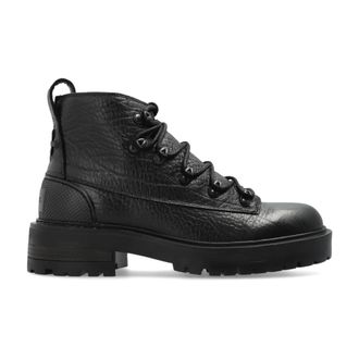 AllSaints Dames, Schoenen, Zwart, Maat: 40 EU Leer