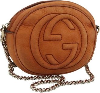 Gucci Borsa a spalla vintage Pre-owned - - Pre-owned - Donna - Arancione - ONE SIZE