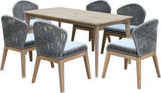 Pangea Home Marcado 7Pc Outdoor Dining Set