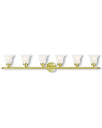 Livex Lighting Livex Neptune 6-Light Polished Brass Bath-Light