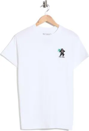 Riot Society King Kong Embroidered T-Shirt in White at Nordstrom Rack, Size Xx-Large