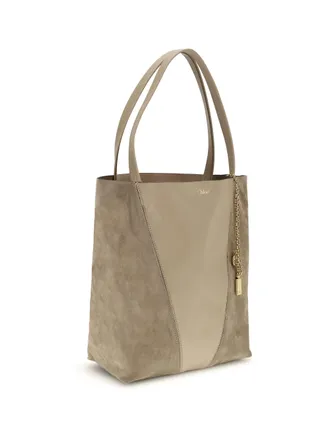 Chlo&eacute; Womens Spin Shoulder Bag Boyish Brown Calf Leather Bos Taurus