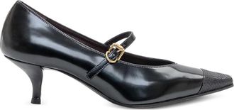 Roberto Festa Milano buckled pumps - Black