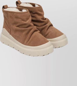 UGG suede mini boots