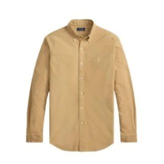 Polo Ralph Lauren Casual Shirts, male, Beige, Size: 2XL Polo Ralph Lauren Shirts