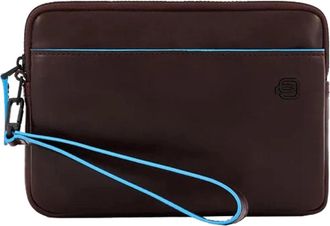 Piquadro Stijlvolle Pochette Tas - Heren - Tassen - Bruin - ONE Size - Tassen