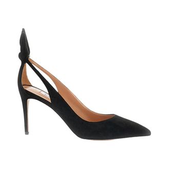 Aquazzura Pumps, female, Black, Size: 7 1/2 US Bow Tie Pump 85