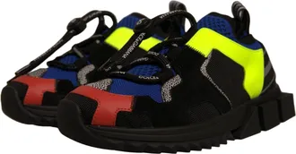 Dolce & Gabbana Womens Multicolor Low Top Sorrento Sneakers Shoes