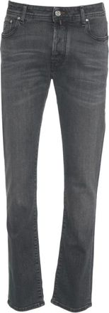Jacob Cohen Hombre, Vaqueros, Gris, Talla: W34