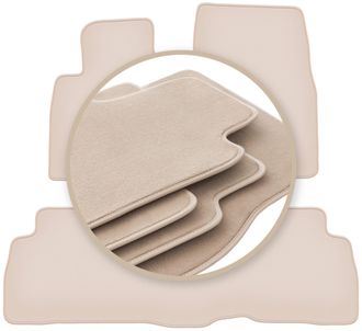 OEM Alfombrillas Premium Beige Para: Toyota Land Cruiser J200 Fl Off-road 2015