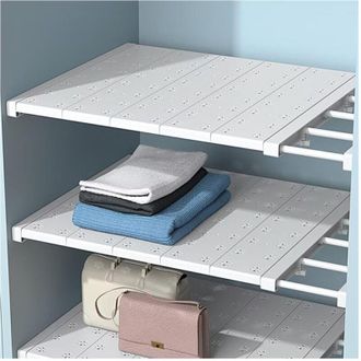 Trade Shop Trade Shop - Estante Ampliable Para Gabinete De Cocina Ancho De Cocina 24cm Ajustable 48-80cm