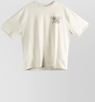 Amiri graphic print oversized cotton t-shirt