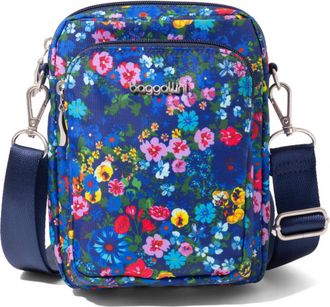 Baggallini Womens Modern Everywhere Explorer Small Crossbody Bag