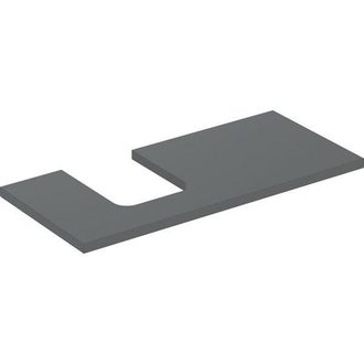 Keramag Plaque De Lavabo Geberit One, D&eacute;coupe &Agrave; Gauche, Pour Lavabo &Agrave;
