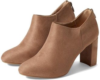 Chinese Laundry Chinese Laundry Logic Boot Women 9.5 Taupe Suede Block Heel Ankle Booties KHD750