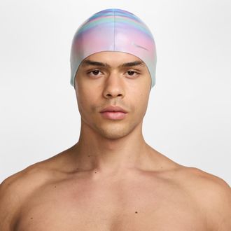 Nike Unisex Swim Silicone Cap in Grey | NESS9159-040