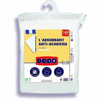 Dodo Protector De Colch&oacute;n Absorbente Anti&aacute;caros Dodo 160x200 Cm Blanco