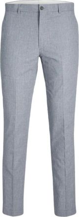 Jack & Jones Slim Fit Cashmere Blue Broek - Heren - Nette broeken - Blauw - S - Wol - Broeken