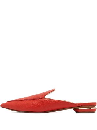 Nicholas Kirkwood Pre-owned leather mules - Red