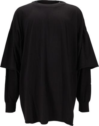 Rick Owens Black Crew Neck T-Shirt