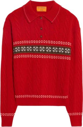 Guest In Residence Maglione girocollo - Rosso