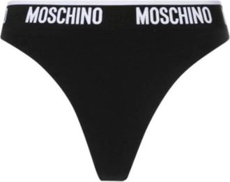 Moschino Slip Dress Bi-Pack - Dames - Onderbroek - Zwart - 2XL - Ondergoed