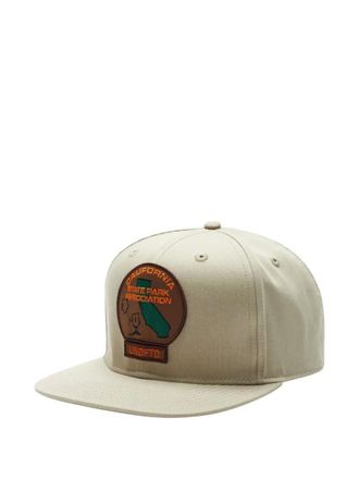 Undefeated patch snapback cap - Neutrals