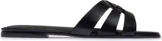 Bernardo Oxford Flat Sandal in Black at Nordstrom, Size 7.5