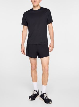 Yohji Yamamoto Mens Split piping waffled track short